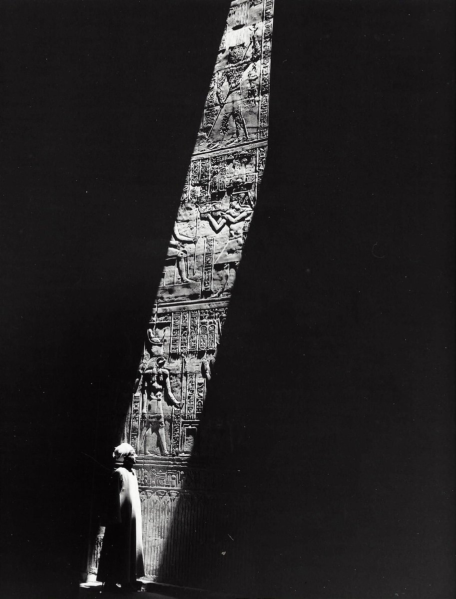 [Relief at a Ptolemaic Temple] by Kees Scherer, 1968